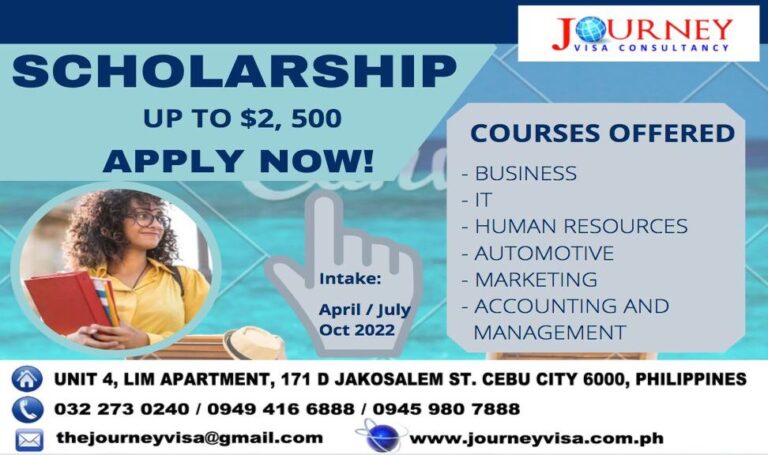 BOOST YOUR EDUCATION WITH OUR SCHOLARSHIP COURSES!