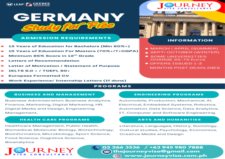 STUDY IN GERMANY FOR FREE: AFFORDABLE EXCELLENCE FOR INTERNATIONAL STUDENTS