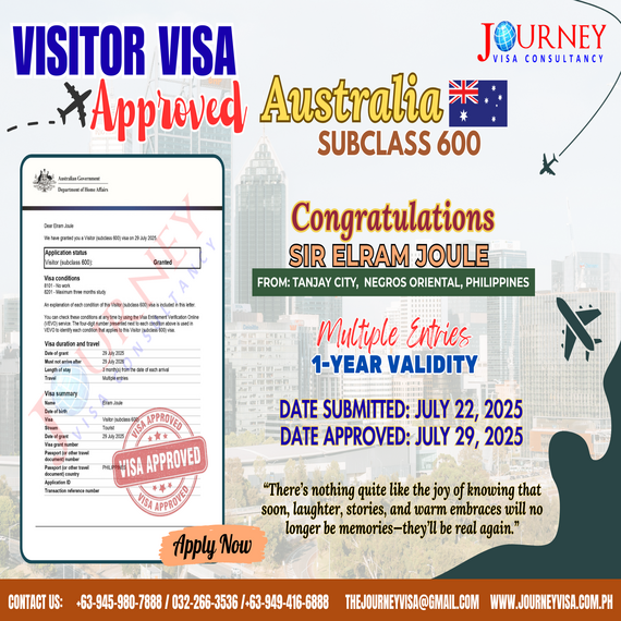 AUSTRALIA - VISIT VISA
