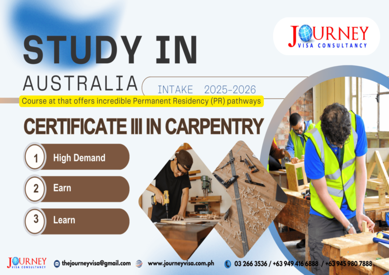 PR-ELIGIBLE STUDY PROGRAM IN AUSTRALIA