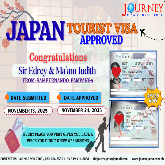 JAPAN - TOURIST VISA